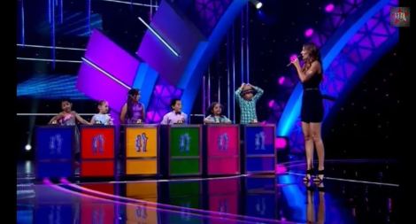 Niña en programa TV los ladrones están en el Congreso