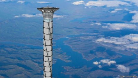 El ambicioso ascensor de 20 km para viajar al espacio