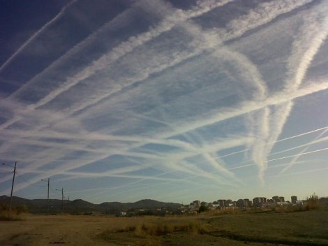 Televisión murciana entrevista sobre la modificación del clima a la Asociación Cielos Limpios